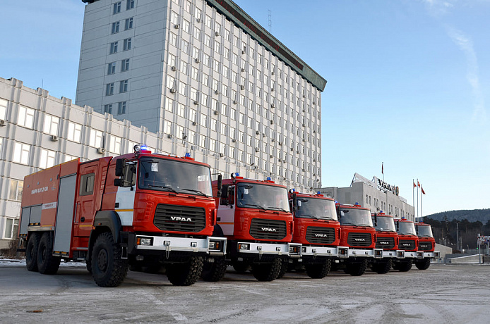 Автозавод «Урал» поставил партию автомобилей для МЧС