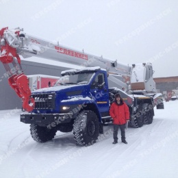 Автокран КС 55733 «Челябинец» на шасси Урал NEXT (32 т, 33 м)