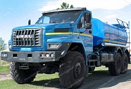 Автоцистерна вода на шасси Урал NEXT АЦ-10